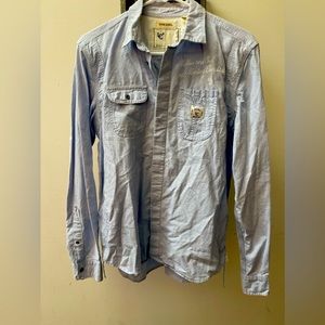 Men’s embroidered Diesel Button Shirt size M